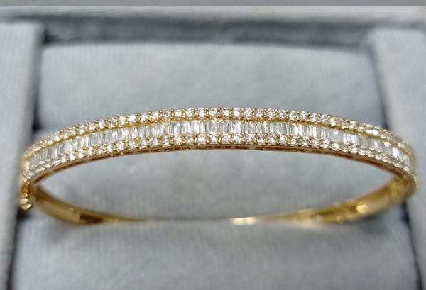Pulseira em Ouro - Com Pedras