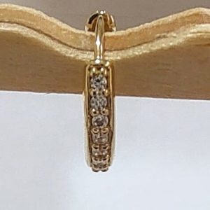 Brinco em Ouro - Com Pedras
