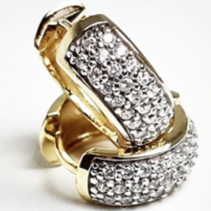 Brinco em Ouro - Com Pedras