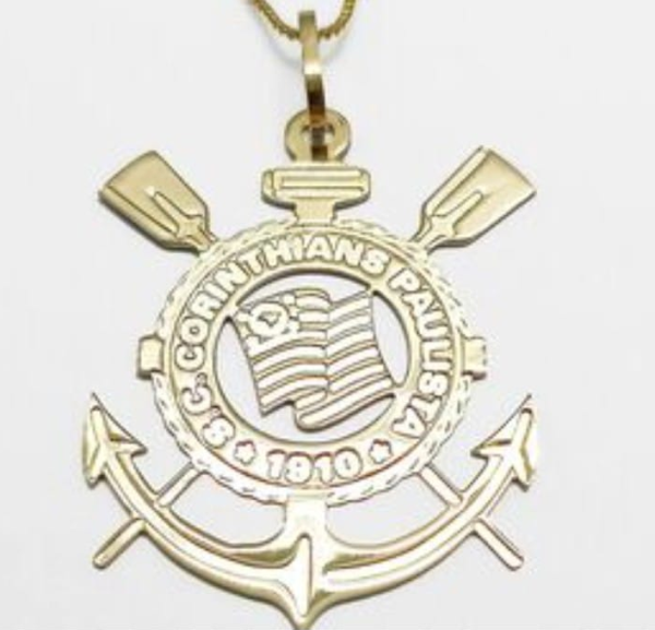 Pingente em Ouro - Simbolo de time