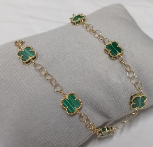 Pulseira em Ouro - Com Detalhes